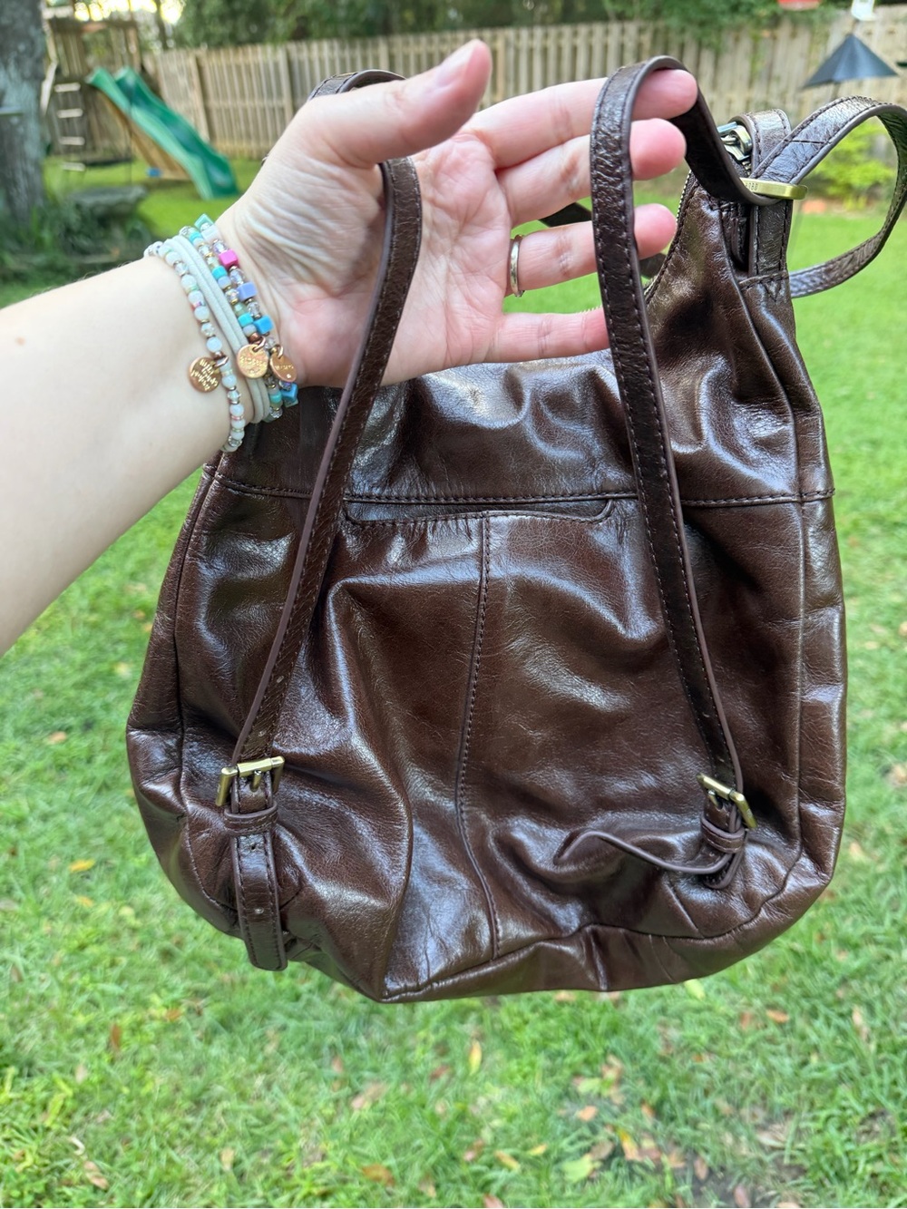 RARE NWOT vintage Hobo Merrin convertible backpack DEADSTOCK - Picture 4 of 7